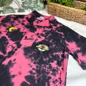 Halloween Spooky Pink and Black Disney Shirt.